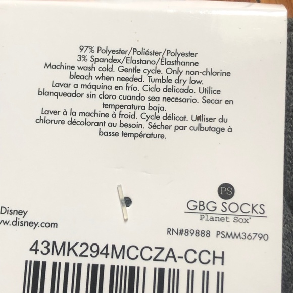 Men’s Disney Mickey Mouse Sock choose - Picture 5 of 8